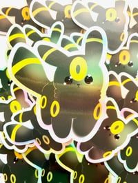 Image 1 of UMBREON HOLOGRAPHIC STICKER 