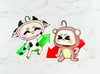Bullish/Bearish Vinyl Stickers - Set of 2