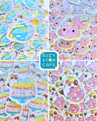 Image 1 of SUZY STAR CAFE COLLECTION STICKERS