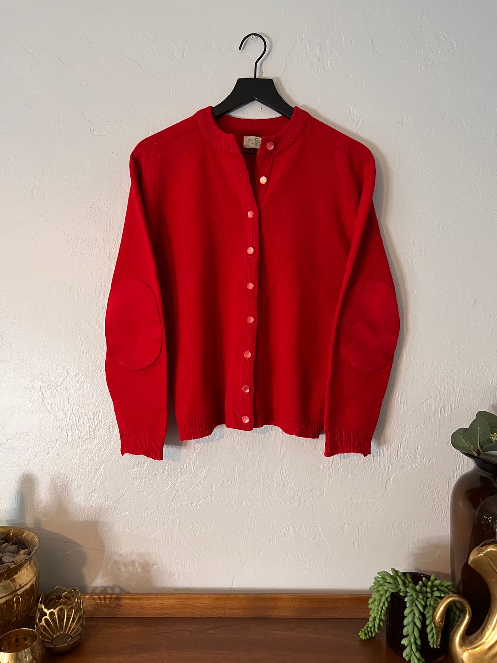 Vintage Elbow Patch Sweater (S)