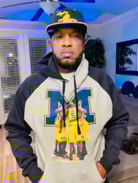 Image 2 of Michigan Fab 5 hoodie 