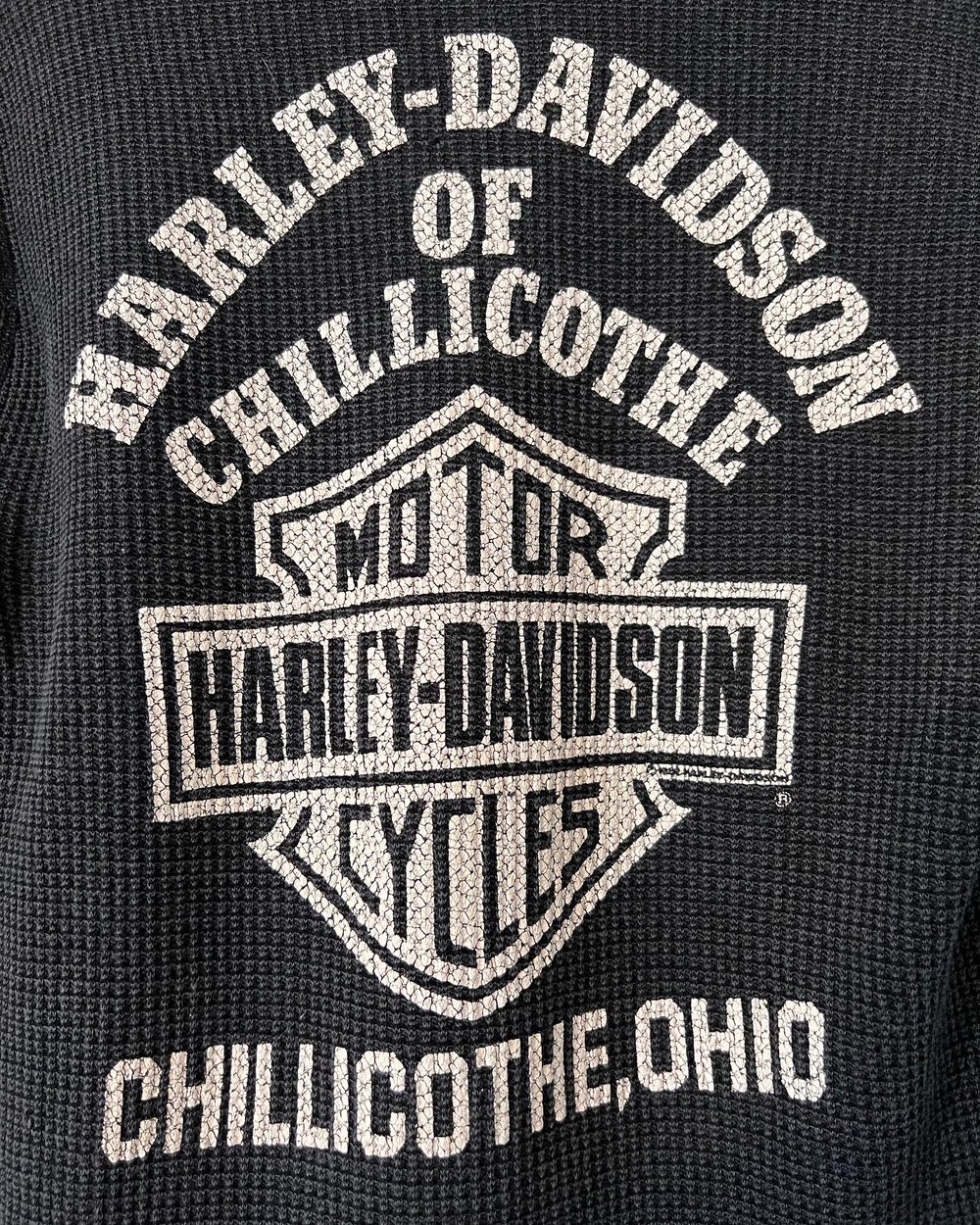 Vintage 80’s ‘God Created Harley’ Harley Davidson Thermal (M)