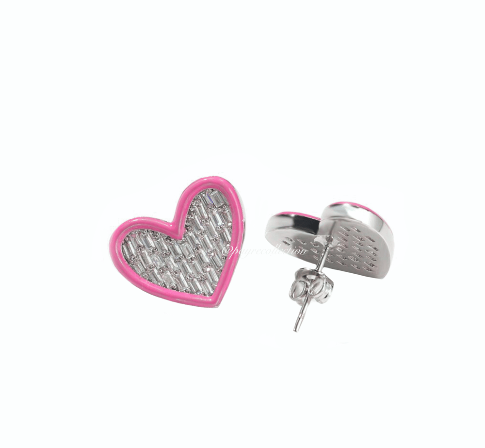 Image of COLOR MY HEART EARRINGS 