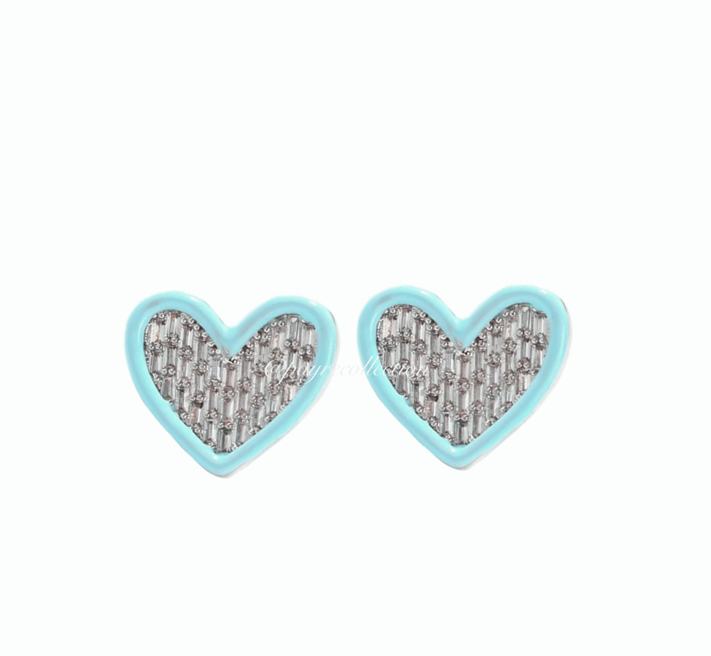 Image of COLOR MY HEART EARRINGS 