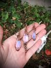 assorted opalite necklaces