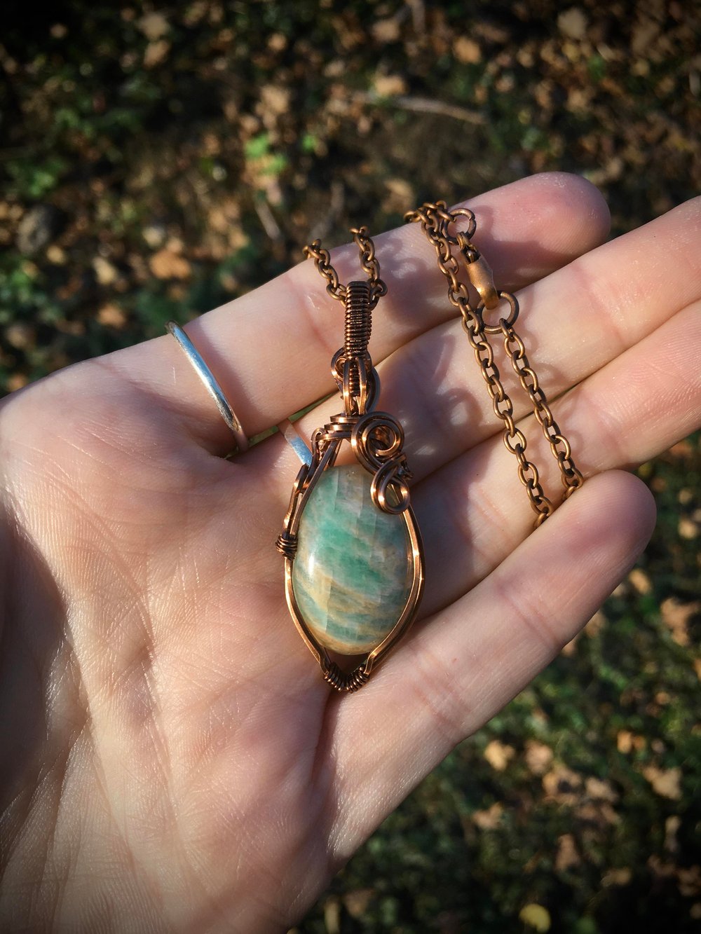 amazonite necklace