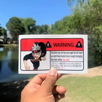 Image 4 of Warnings Stickers - Nagatoro, Asta, & Marin