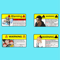 Image 1 of Warnings - Toga, Eren, Goku, & Power