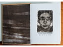 Artist Book, Concertina, called 'Caras de Madera' (Faces in wood)