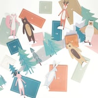 Image 3 of Woodland Paper Play Advent Calendar