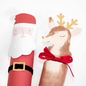 Image of Santa & Rudolph Crackers