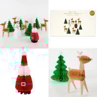 Image 4 of Christmas honeycomb characters
