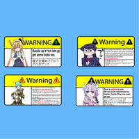 Image 1 of Warnings - Dragons Maid, Komi, & Sao