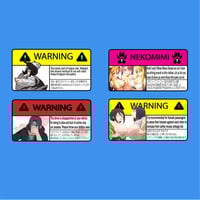 Image 1 of Warnings - Naruto & Nekomimi