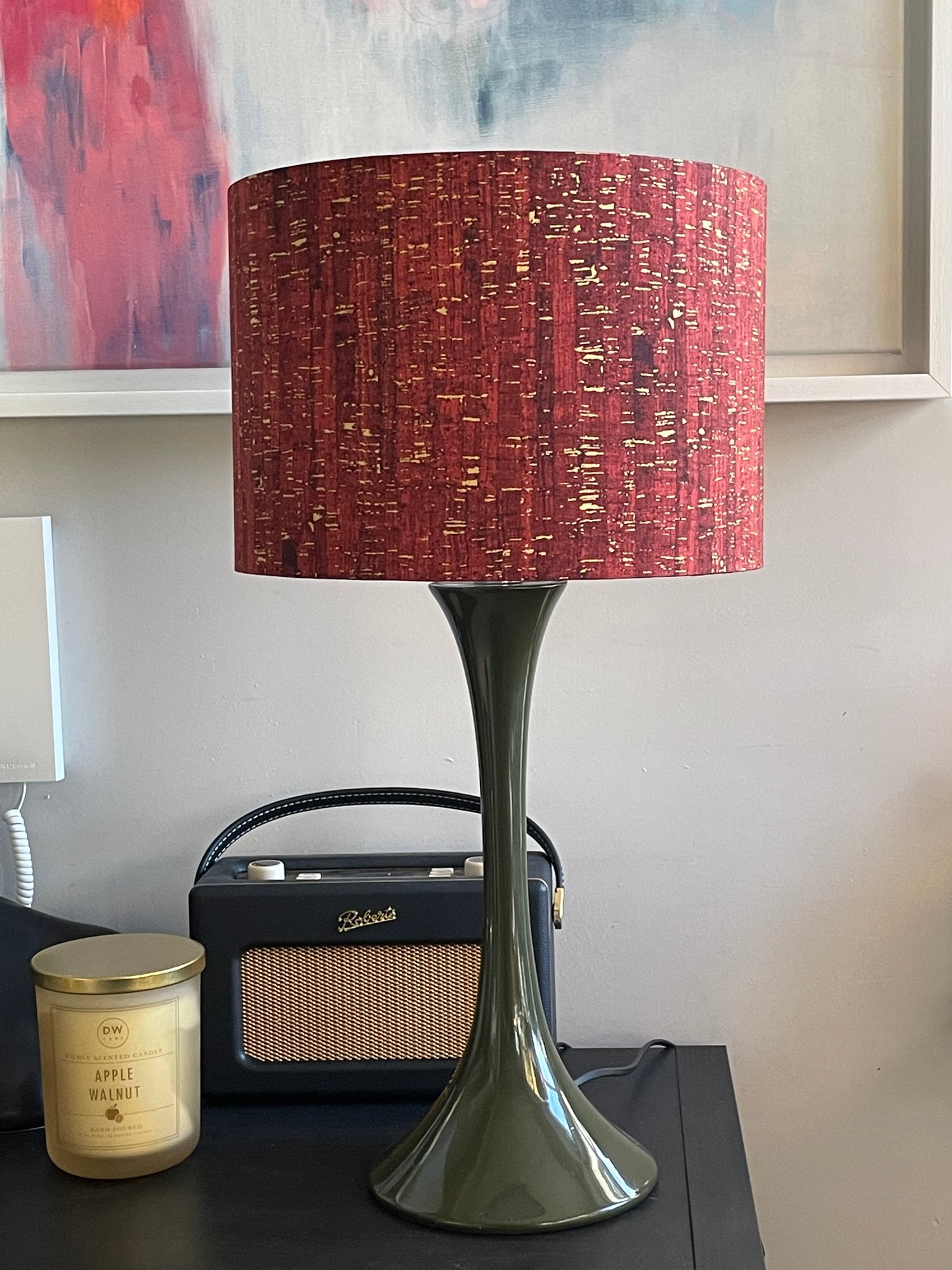 Image of Uncorked Merlot Metallic Gold Shade 30cm
