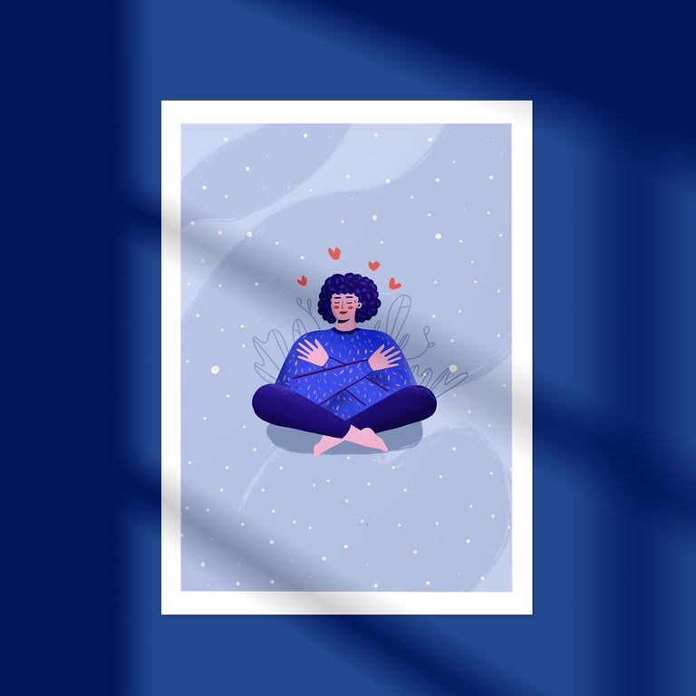 Self love - Glicee Art Print