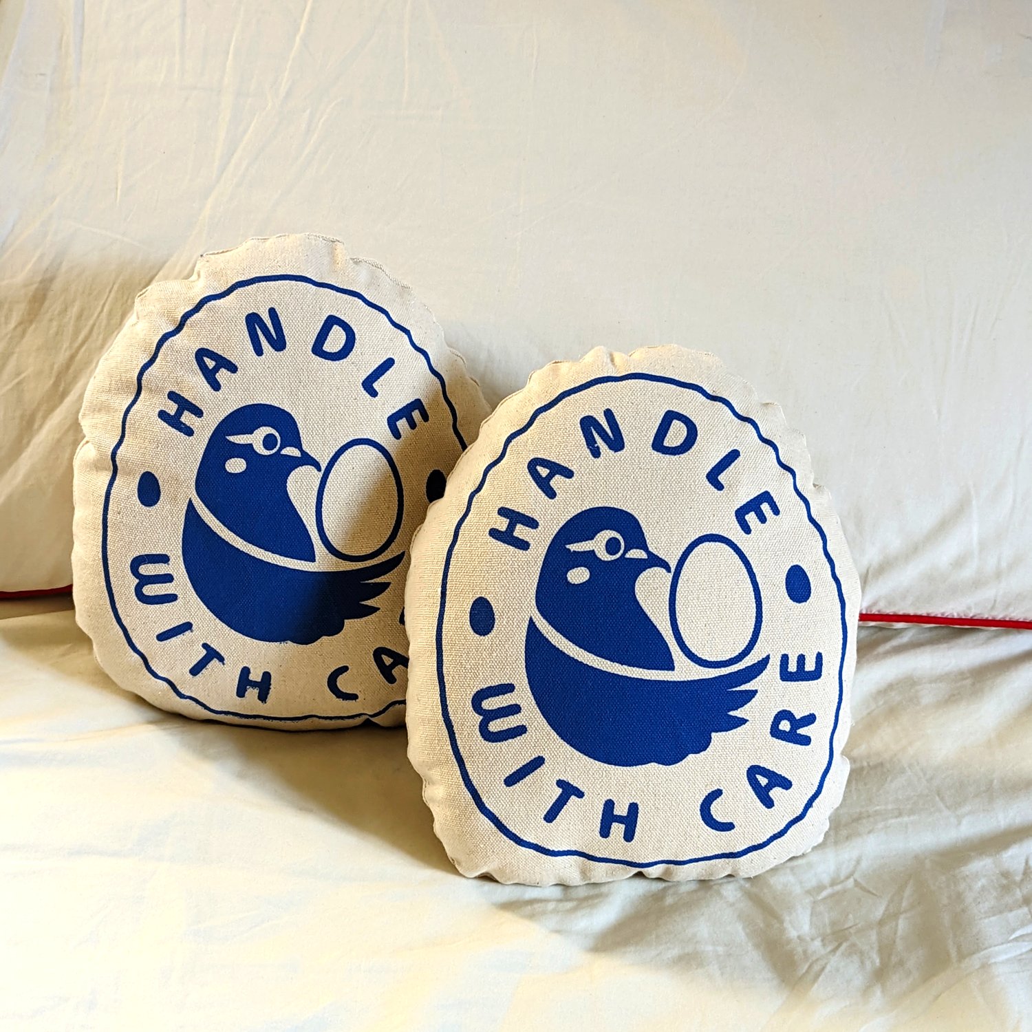 Handle With Care Pillow