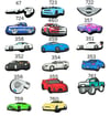 Cars Sheo Charm  / SRT /  Racing Cars / Turbo /  Trokiando 