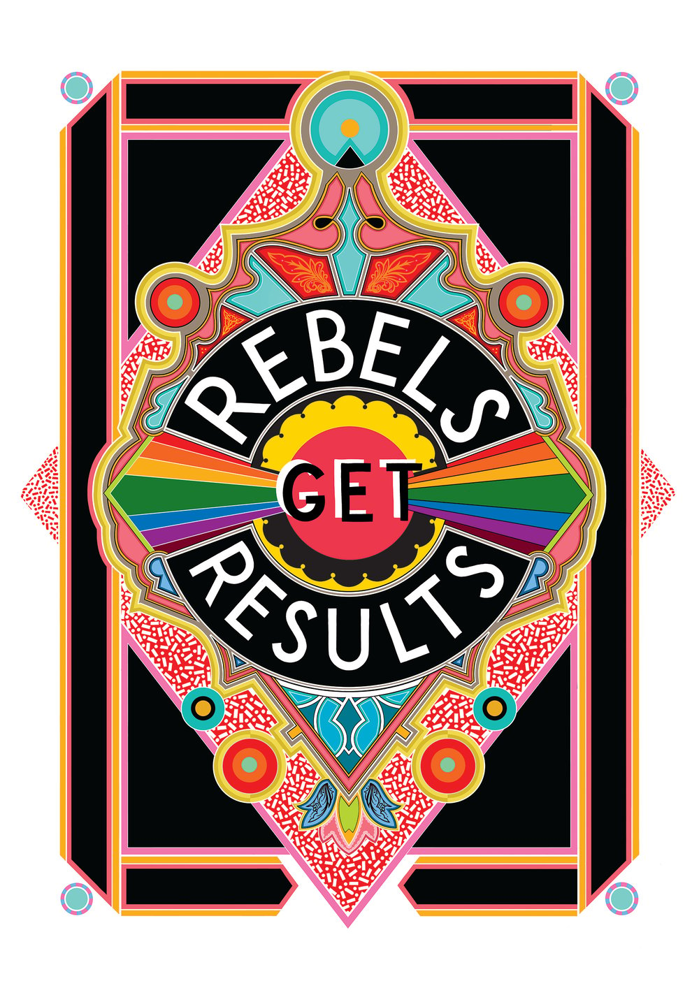 Rebels Get Results, All versions - A3 and A4 
