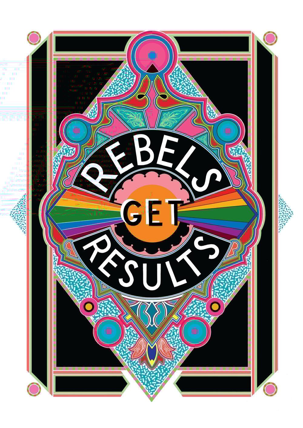 Rebels Get Results, All versions - A3 and A4