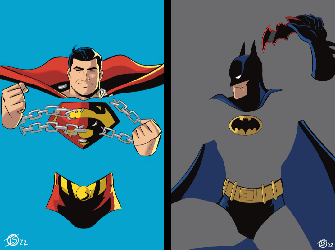 Image of 'World's Finest' Print Set