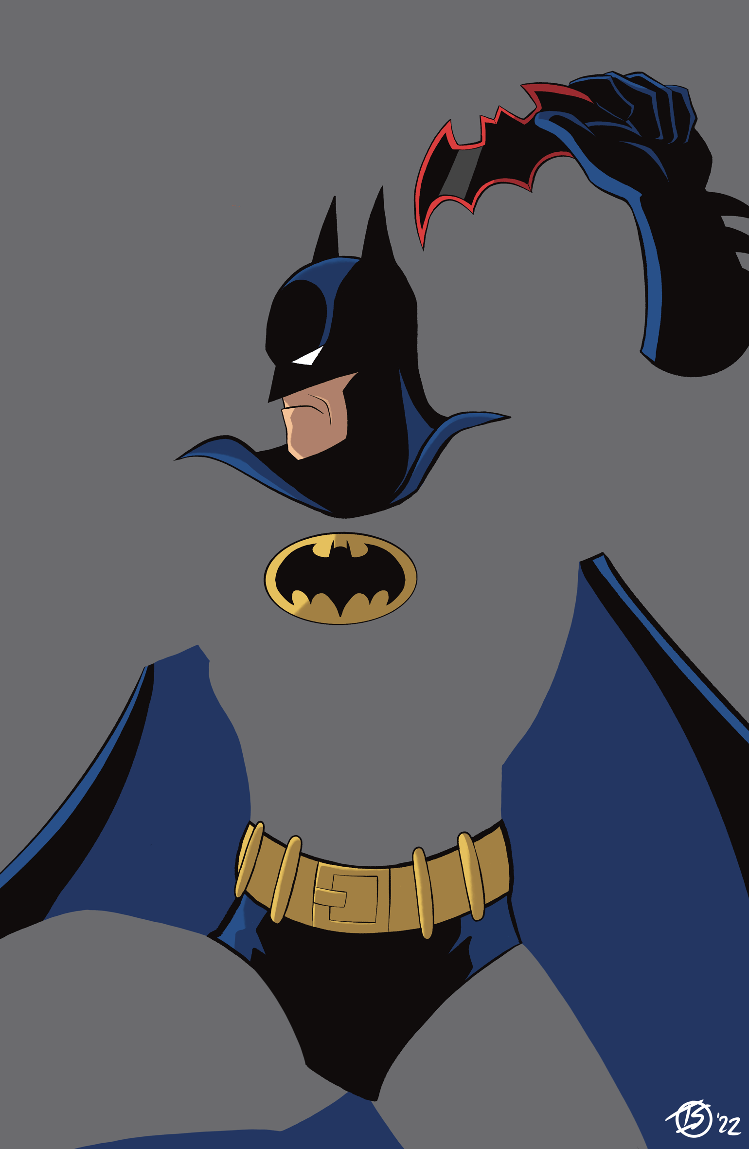 Image of Negative Space Batman 