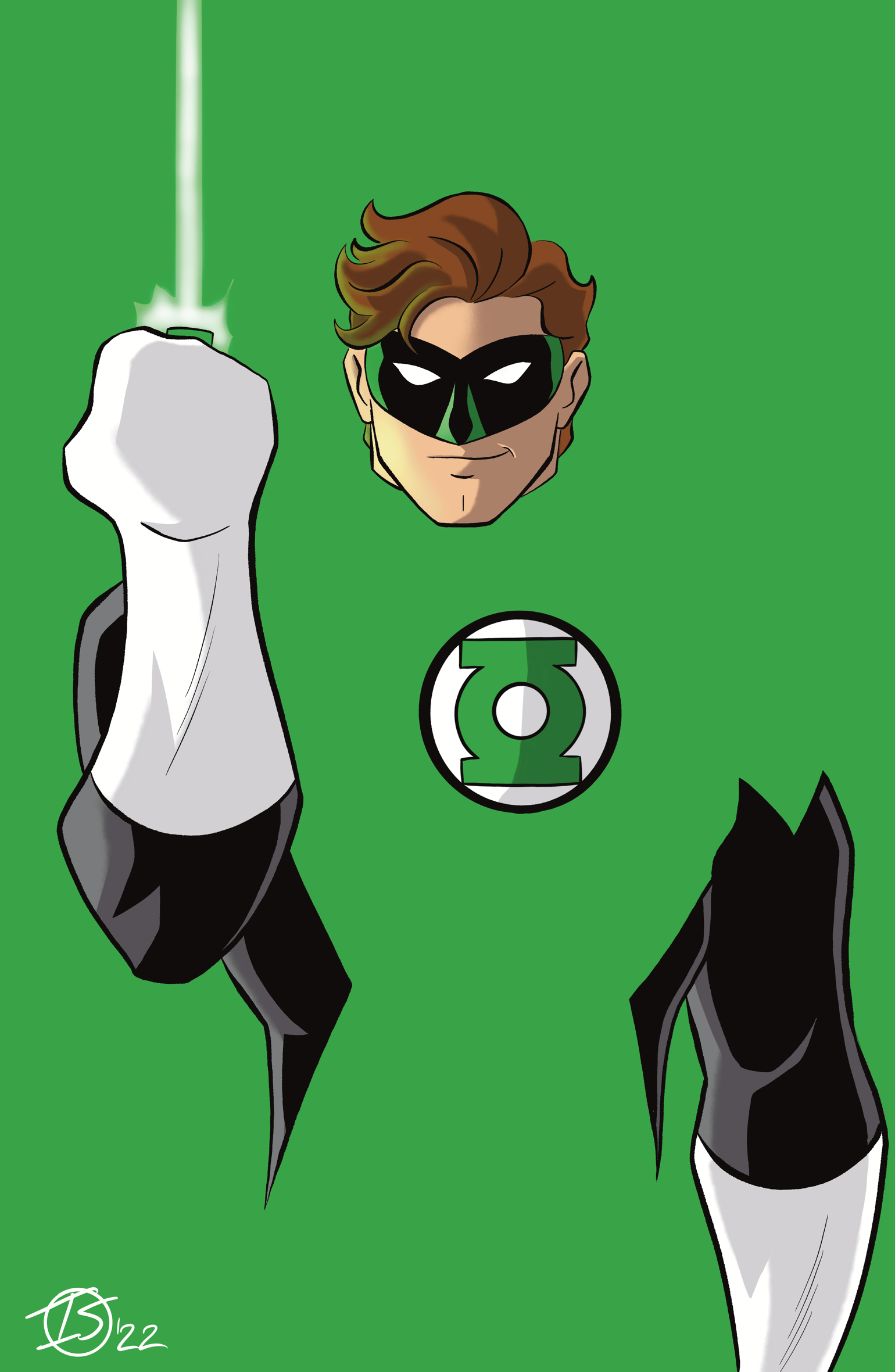 Image of Negative Space Green Lantern 