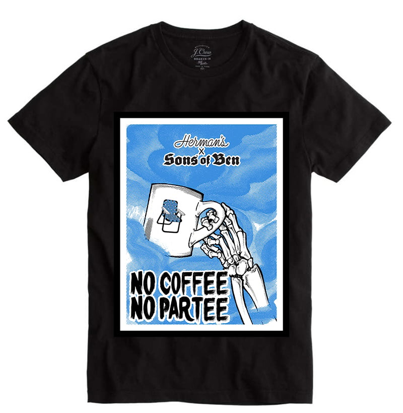 Herman's x SoB Coffee Shirt