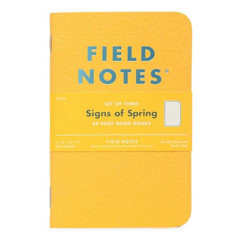 Image of Field Notes - Signs of Spring
