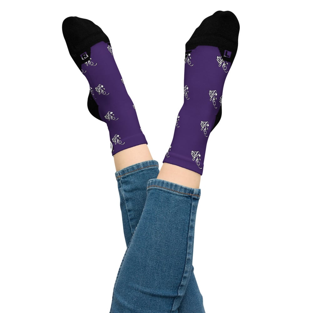 Image of YStress Exclusive Ankle socks (Purple) 