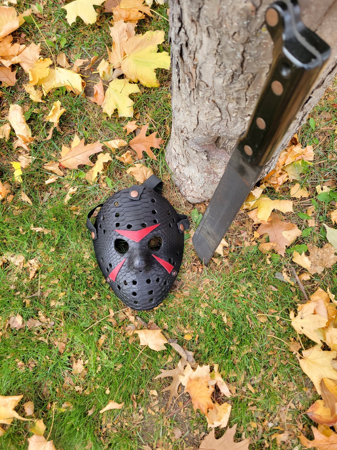 Image of Pythoned Friday the 13th mask