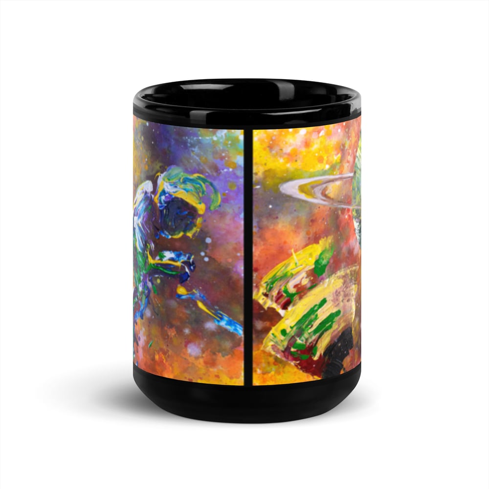 Image of Beverage Mug - We'll See How Long the Universe Enjoys this Patch Job