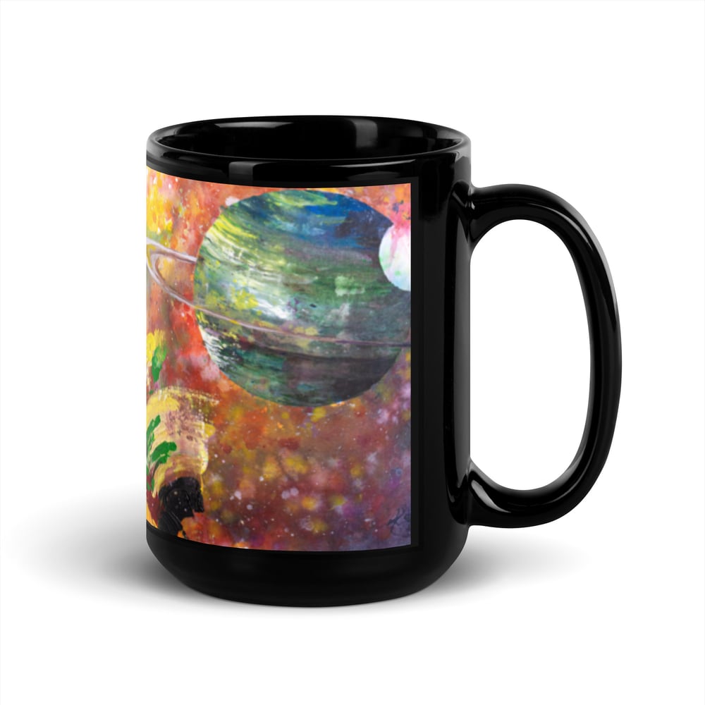 Image of Beverage Mug - We'll See How Long the Universe Enjoys this Patch Job