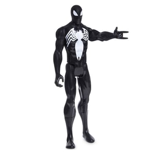 Marvel Avengers Titan Hero Series Black Suit Spider-Man 12" Action Figure