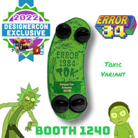 Image 2 of Pickle Rick "Toxic Variant"-Error1984 Dcon Exclusive