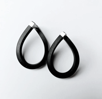 Image 2 of Rubber Loop earrings 