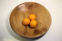 Image 1 of Hand carved elm fruit bowl