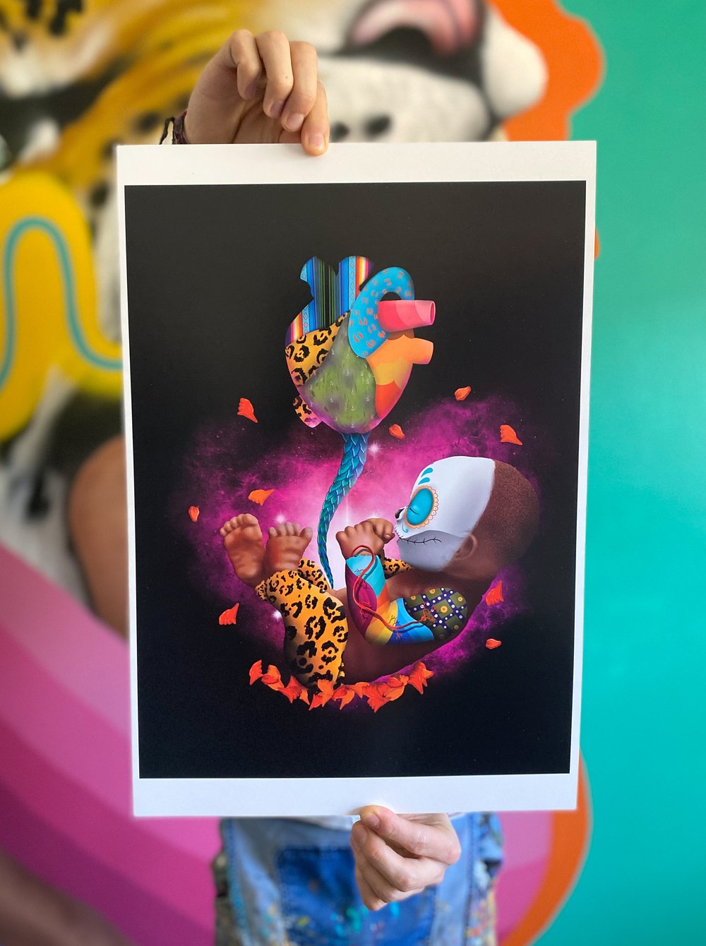 Image of La Semilla De La Cultura Se Cultiva Desde El Vientre - Print