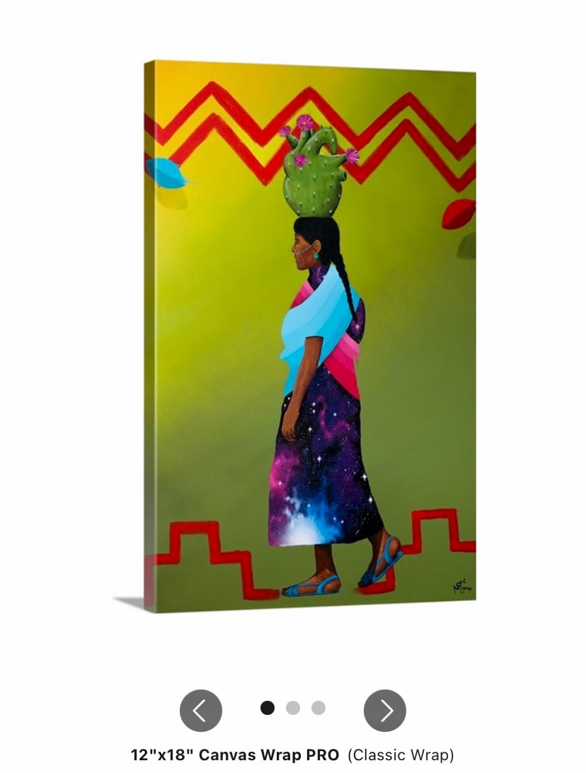 Image of Somos Semillas - Canvas Wrap Print
