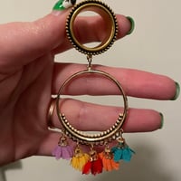 Flower Tassel Tunnel Dangles (sizes 2g-1")