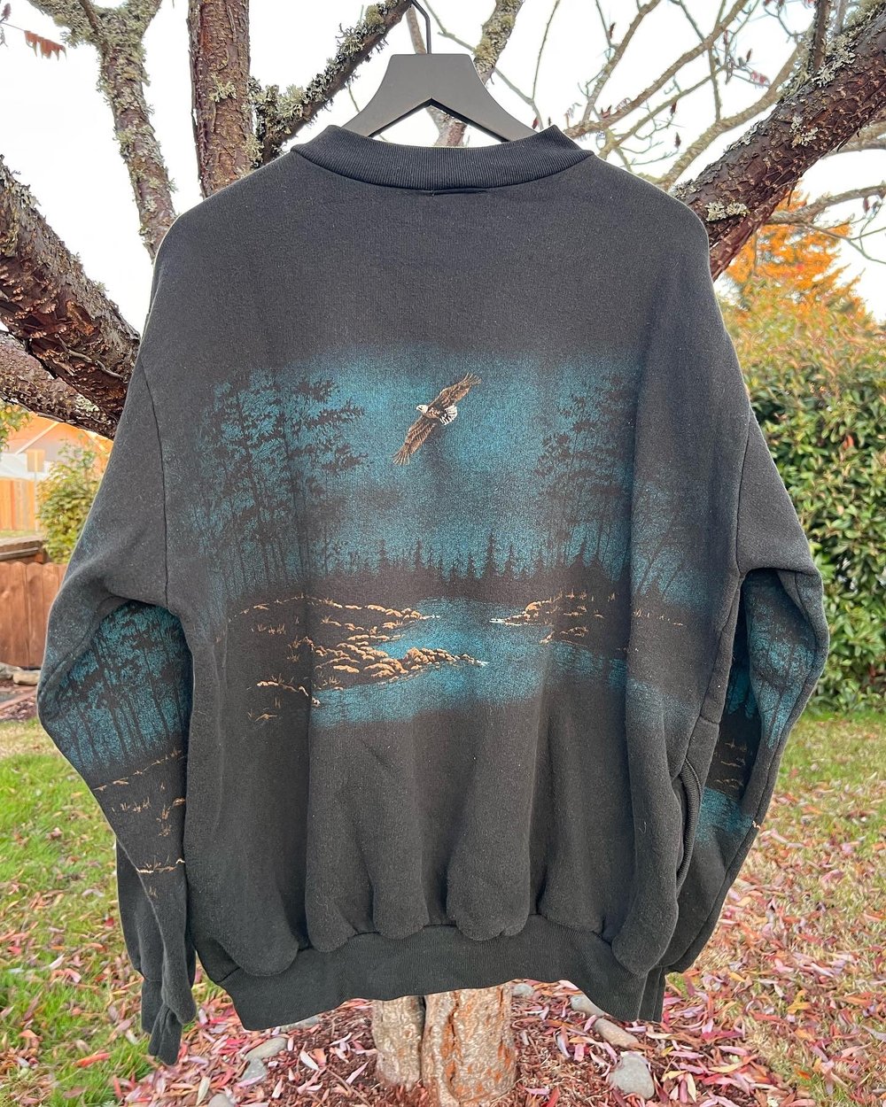 Vintage Twin Lakes Resort Eagle Sweatshirt (XL)