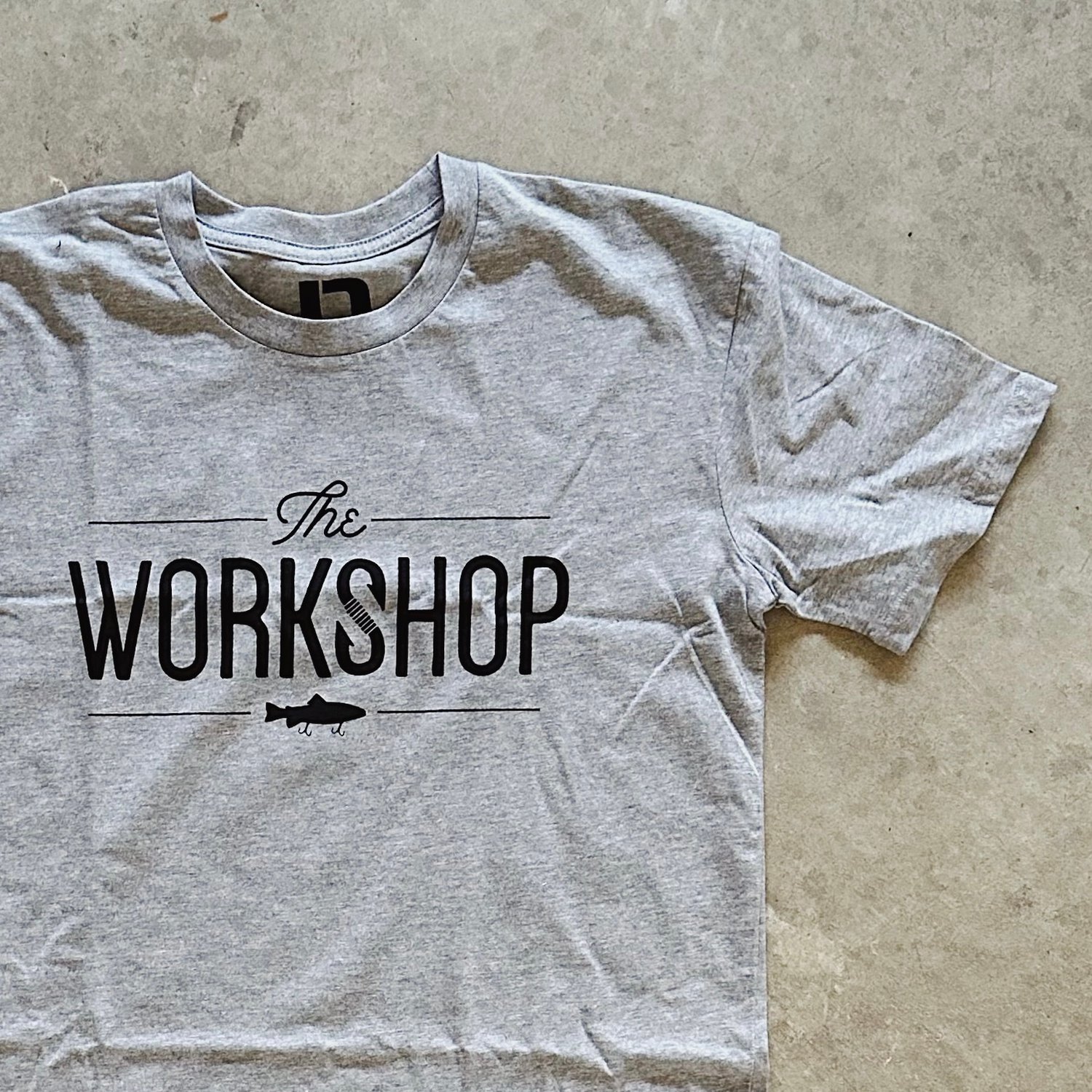 Image of The Workshop SS Shirt Athletic Heather 