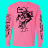 Big Bad Wolf- Pink Long Sleeve