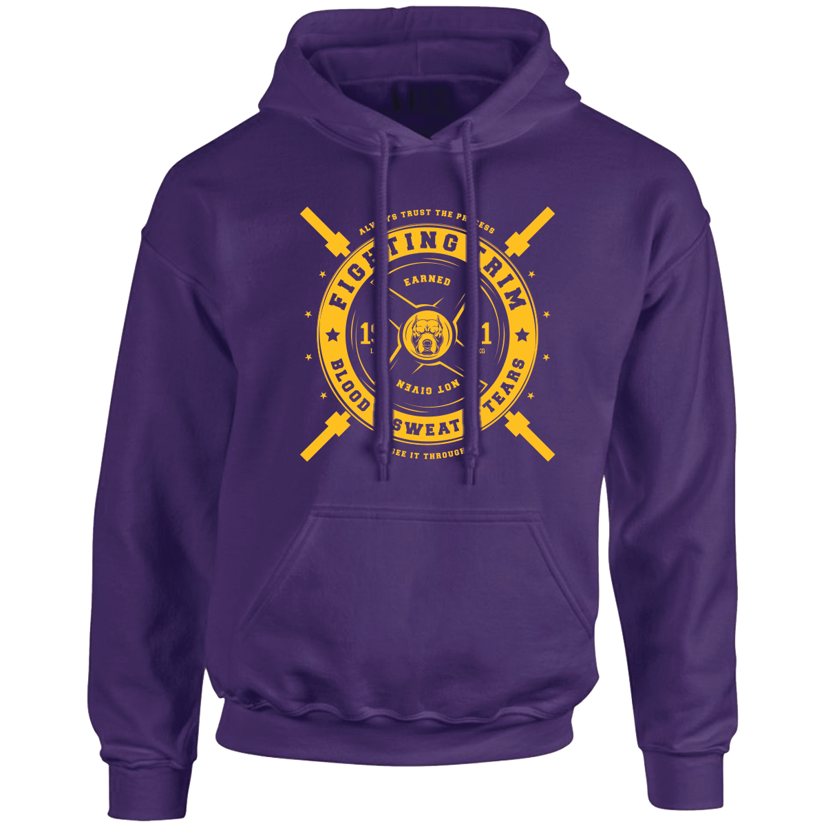 hoodie-purple-earned-not-given-fightingtrim