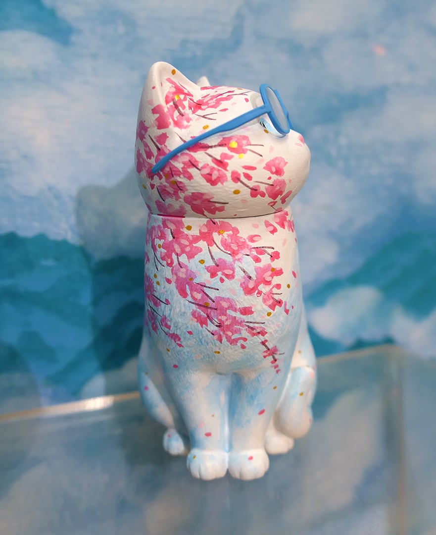 'Sakura Cat - Sunrise' 1/1 Custom Figure | DCon 2022