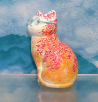 Image 1 of 'Sakura Cat - Sunset' 1/1 Custom Figure | DCon 2022