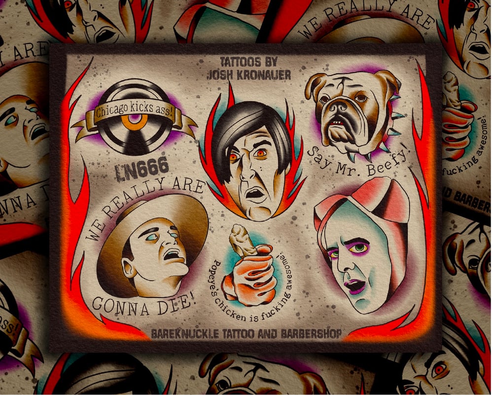 Image of Little Nicky Flash Sheet Print