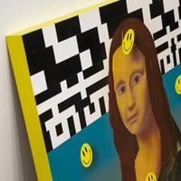 Image 2 of 'Definitely Not the Mona Lisa' - Original Painting