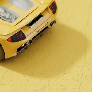 Image of CARRERA GT Yellow DRVN by PORSCHE