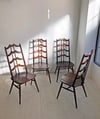 SILLAS ERCOL MODELO LADDER BACK, AÑOS 60